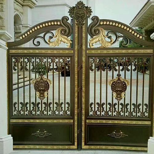 不銹鋼仿銅門