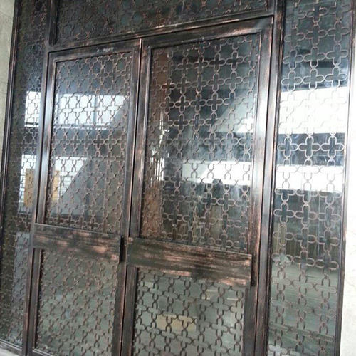 不銹鋼仿銅門